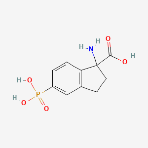 molecular formula C10H12NO5P B1662248 (RS)-阿皮卡 CAS No. 170847-18-4