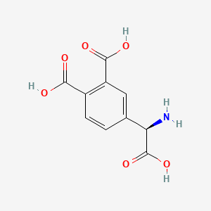 molecular formula C10H9NO6 B1662249 (R)-3,4-Dcpg CAS No. 201730-10-1