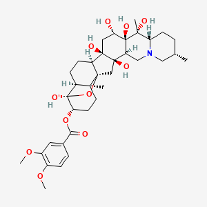 B1662332 Veratridine CAS No. 71-62-5