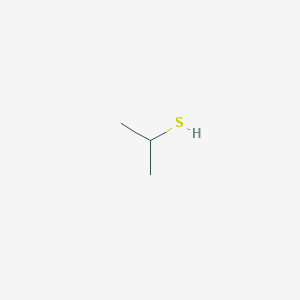 molecular formula C3H8S B166235 2-丙硫醇 CAS No. 75-33-2