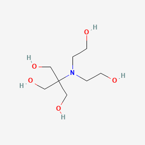 B1662375 2-[Bis-(2-hydroxy-ethyl)-amino]-2-hydroxymethyl-propane-1,3-diol CAS No. 6976-37-0