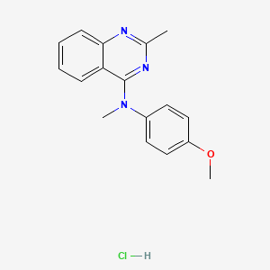molecular formula C17H18ClN3O B1662378 盐酸维鲁布林 CAS No. 917369-31-4
