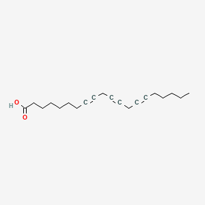 molecular formula C20H28O2 B1662389 8,11,14-二十碳三炔酸 CAS No. 34262-64-1