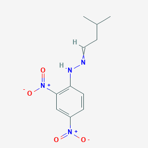 B166241 Isovaleraldehyde 2,4-Dinitrophenylhydrazone CAS No. 2256-01-1