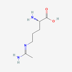molecular formula C7H15N3O2 B1662418 n5-氨基乙基-l-鸟氨酸 CAS No. 36889-13-1