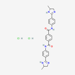 B1662453 4,4'-Bis(4-methylimidazolin-2-yl)terephthalanilide 2HCl CAS No. 4315-44-0