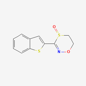 molecular formula C11H9NO2S2 B1662481 贝索克辛 CAS No. 163269-30-5