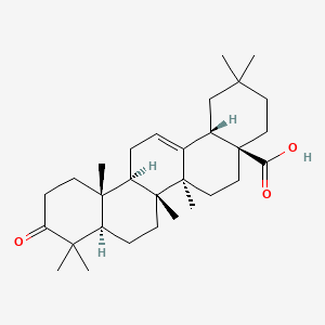 molecular formula C30H46O3 B1662496 齐墩果酸 CAS No. 17990-42-0