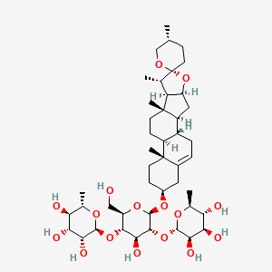molecular formula C45H72O16 B1662501 薯蓣皂甙 CAS No. 19057-60-4