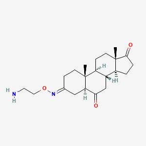 molecular formula C21H32N2O3 B1662506 伊斯塔罗西姆 CAS No. 203737-93-3