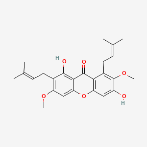 molecular formula C25H28O6 B1662517 β-芒古斯汀 CAS No. 20931-37-7