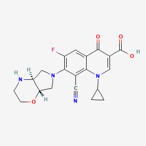 molecular formula C20H19FN4O4 B1662518 氟纳芬辛 CAS No. 209342-40-5