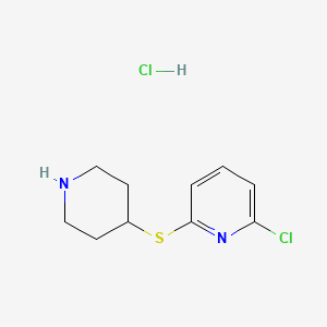 molecular formula C10H14Cl2N2S B1662563 盐酸安吡托林 CAS No. 99201-87-3