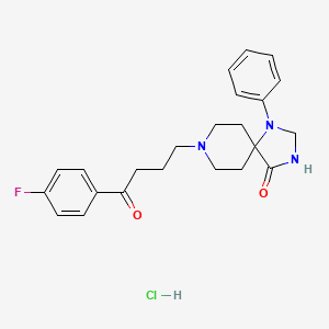 molecular formula C23H27ClFN3O2 B1662569 盐酸斯哌哌酮 CAS No. 2022-29-9