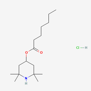 molecular formula C16H32ClNO2 B1662606 盐酸四甲基吡嗪 CAS No. 849461-91-2