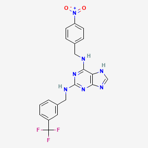 molecular formula C20H16F3N7O2 B1662618 IP3K 抑制剂 CAS No. 519178-28-0