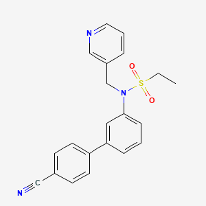 molecular formula C21H19N3O2S.HCl B1662619 CBiPES 盐酸盐 CAS No. 856702-40-4