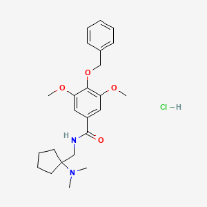 molecular formula C24H33ClN2O4 B1662644 Org 25543 hydrochloride 