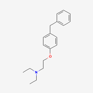 molecular formula C19H25NO B1662668 Tesmilifène CAS No. 98774-23-3