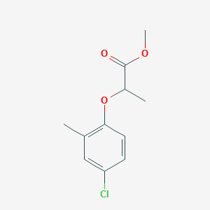 molecular formula C11H13ClO3 B166268 2-(4-氯-2-甲基苯氧基)丙酸甲酯 CAS No. 23844-56-6