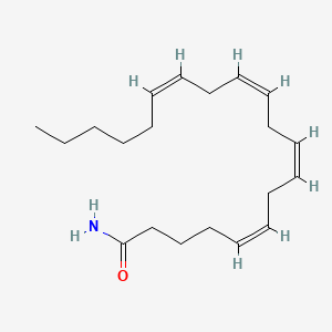 molecular formula C20H33NO B1662688 花生酸酰胺 CAS No. 85146-53-8
