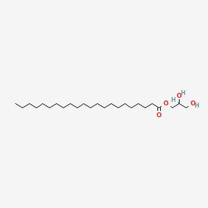 molecular formula C25H50O4 B1662700 ベヘニルアルコールグリセリルエーテル CAS No. 30233-64-8