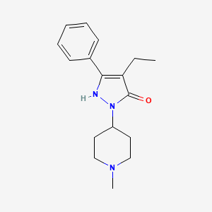 molecular formula C₁₇H₂₃N₃O B1662722 Piperylone CAS No. 2531-04-6