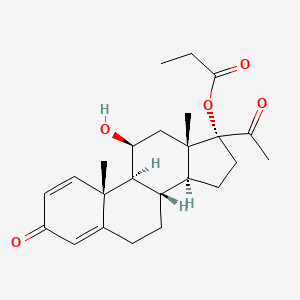 molecular formula C₂₄H₃₂O₅ B1662724 丙酸脱普酮 CAS No. 20424-00-4