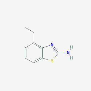 molecular formula C9H10N2S B166275 4-乙基-1,3-苯并噻唑-2-胺 CAS No. 139331-68-3