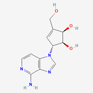 molecular formula C₁₂H₁₄N₄O₃ B1662806 3-脱氮新霉素 CAS No. 102052-95-9