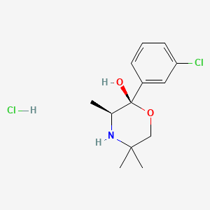molecular formula C13H19Cl2NO2 B1662813 Radafaxine hydrochloride CAS No. 106083-71-0