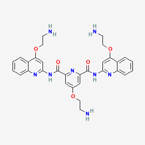 B1662821 Pyridostatin CAS No. 1085412-37-8