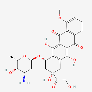 molecular formula C27H29NO11 B1662922 Doxorubicin CAS No. 23214-92-8