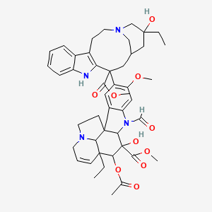 molecular formula C46H56N4O10 B1662923 长春碱 CAS No. 57-22-7