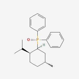[[(1S,2S,5R)-5-methyl-2-propan-2-ylcyclohexyl]-phenylphosphoryl]benzene