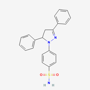 molecular formula C21H19N3O2S B1662975 MLS-573151 