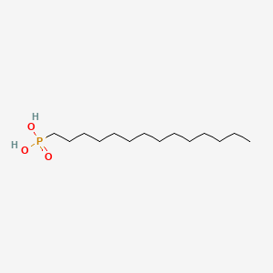molecular formula C14H31O3P B1662984 十四烷基膦酸 CAS No. 4671-75-4