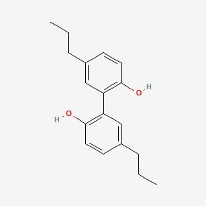 molecular formula C18H22O2 B1663017 四氢木兰醇 CAS No. 20601-85-8