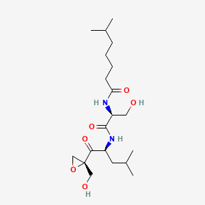 molecular formula C20H36N2O6 B1663054 二氢依波霉素 CAS No. 126463-64-7
