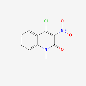 molecular formula C10H7ClN2O3 B1663216 4-Chloro-1-methyl-3-nitroquinolin-2(1h)-one CAS No. 79966-13-5