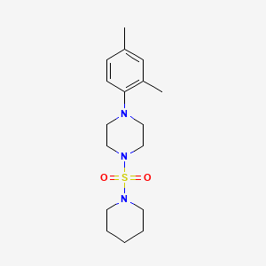 1-(2,4-Dimethylphenyl)-4-(1-piperidinylsulfonyl)piperazine