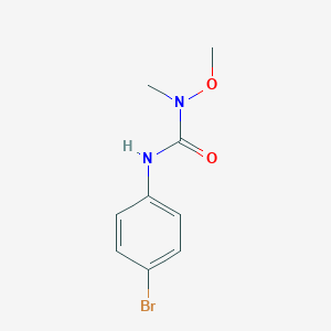 molecular formula C9H11BrN2O2 B166326 Metobromuron CAS No. 3060-89-7