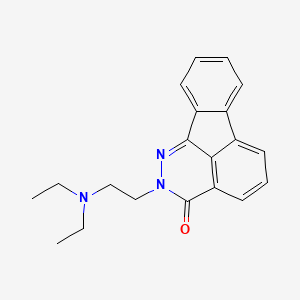 molecular formula C20H21N3O B1663263 2-[2-(二乙氨基)乙基]茚并[1,2,3-de]酞嗪-3(2H)-酮 CAS No. 442567-76-2