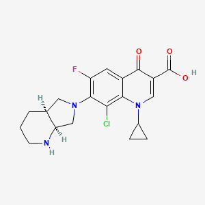 molecular formula C₂₀H₂₁ClFN₃O₃ B1663275 BAY-Y-3118 free base CAS No. 151213-16-0