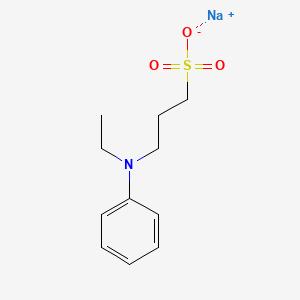 molecular formula C₁₁H₁₆NNaO₃S B1663332 3-(乙基(苯基)氨基)丙烷-1-磺酸钠 CAS No. 82611-85-6