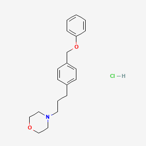 molecular formula C20H26ClNO2 B1663345 福莫卡因盐酸盐 CAS No. 56583-43-8