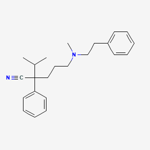 molecular formula C23H30N2 B1663351 依莫帕米 CAS No. 78370-13-5