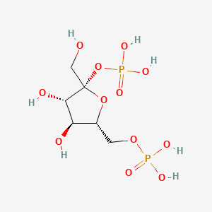 molecular formula C₆H₁₄O₁₂P₂ B1663439 Fructose-2,6-diphosphate CAS No. 79082-92-1