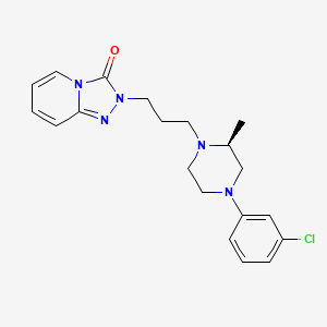 molecular formula C₂₀H₂₄ClN₅O B1663464 (α)1 肾上腺素受体-MO-1 CAS No. 161905-64-2