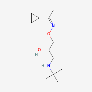 molecular formula C₁₂H₂₄N₂O₂ B1663471 Falintolol, (Z)- CAS No. 106401-52-9